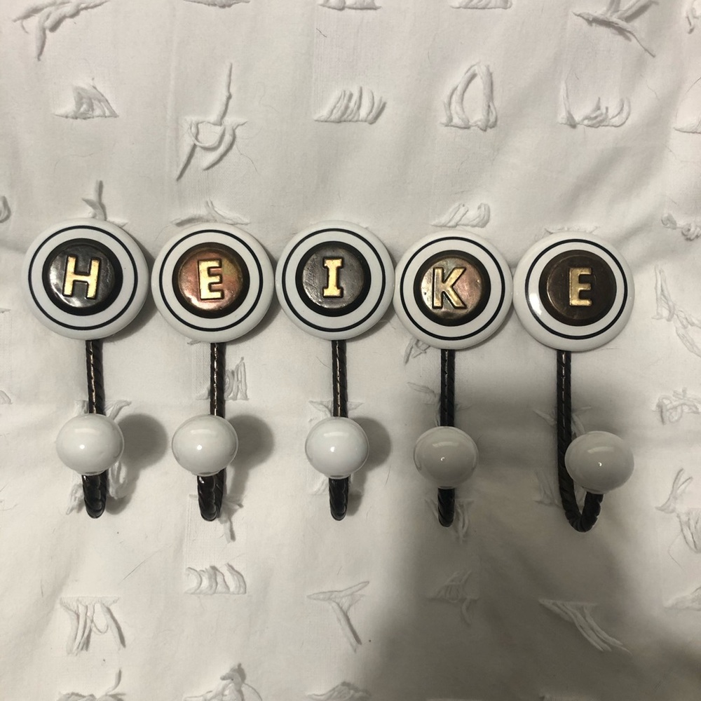 Anthropologie wall hooks